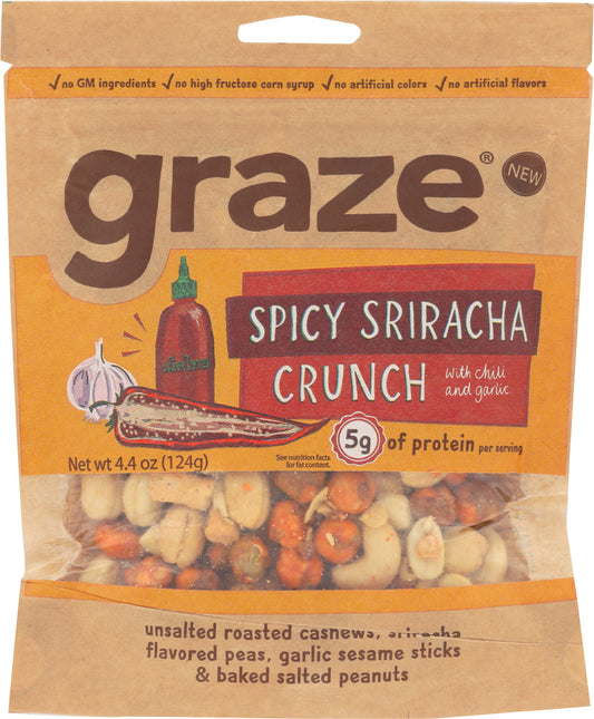 GRAZE: Snack Spicy Sriracha Crunch, 4.4 oz - Vending Business Solutions