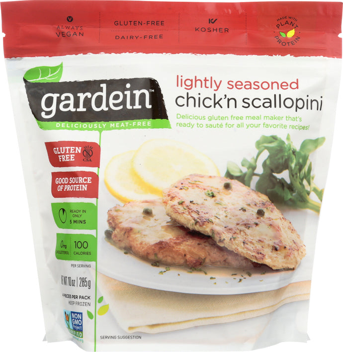 GARDEIN: Chicken Scallopini 10 oz - Vending Business Solutions