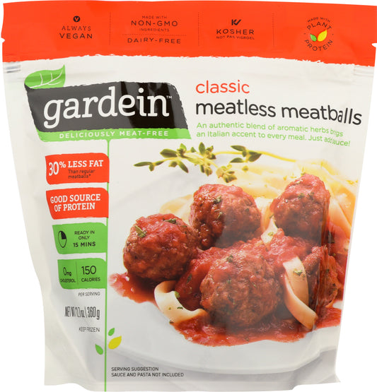 GARDEIN: Classic Meatless Meatball, 12.7 oz - Vending Business Solutions