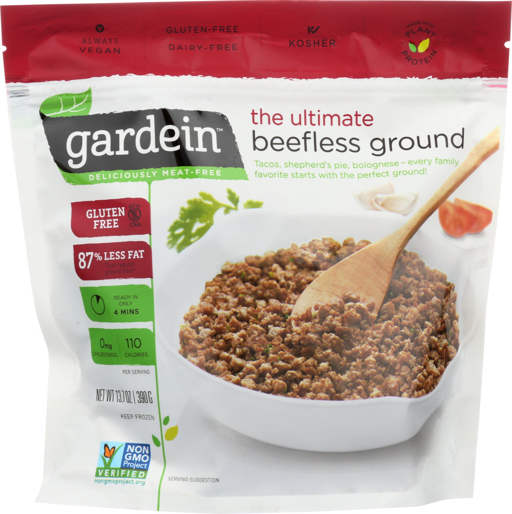 GARDEIN: Ultimate Beefless Ground, 13.7 oz - Vending Business Solutions