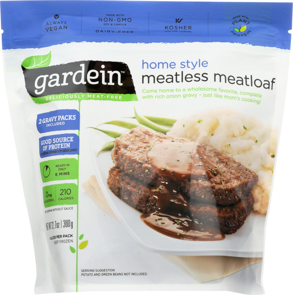 GARDEIN: Meatless Meatloaf, 12.70 oz - Vending Business Solutions