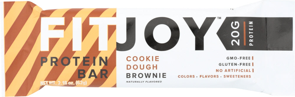FITJOY: Bar Cookie Dough Brownie, 2.18 oz - Vending Business Solutions