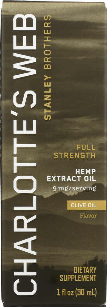 CHARLOTTES WEB: Oil Olive Full Strength, 1 oz - Vending Business Solutions