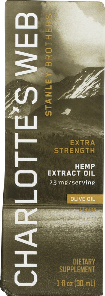 CHARLOTTES WEB: Oil Olive Extra Strength, 1 oz - Vending Business Solutions