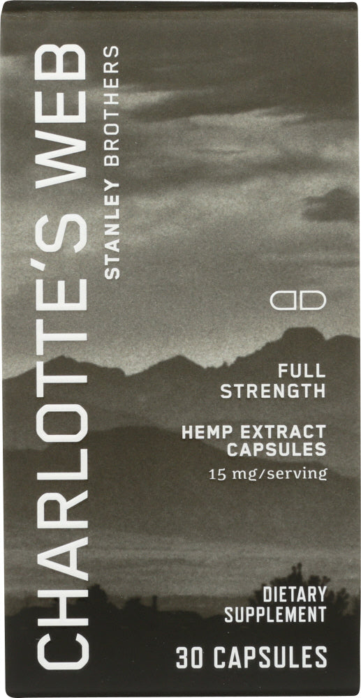 CHARLOTTES WEB: Capsule Full Strength, 15 mg, 30 pc - Vending Business Solutions