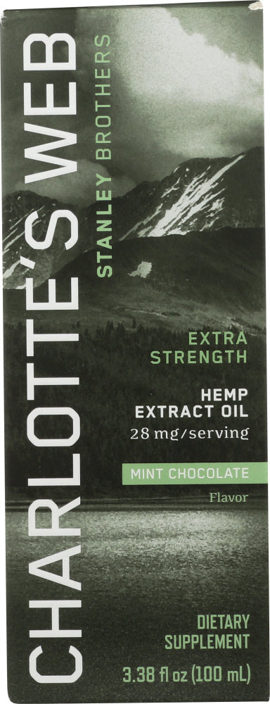 CHARLOTTES WEB: Oil Mint Choc Extra Strength, 3.38 oz - Vending Business Solutions