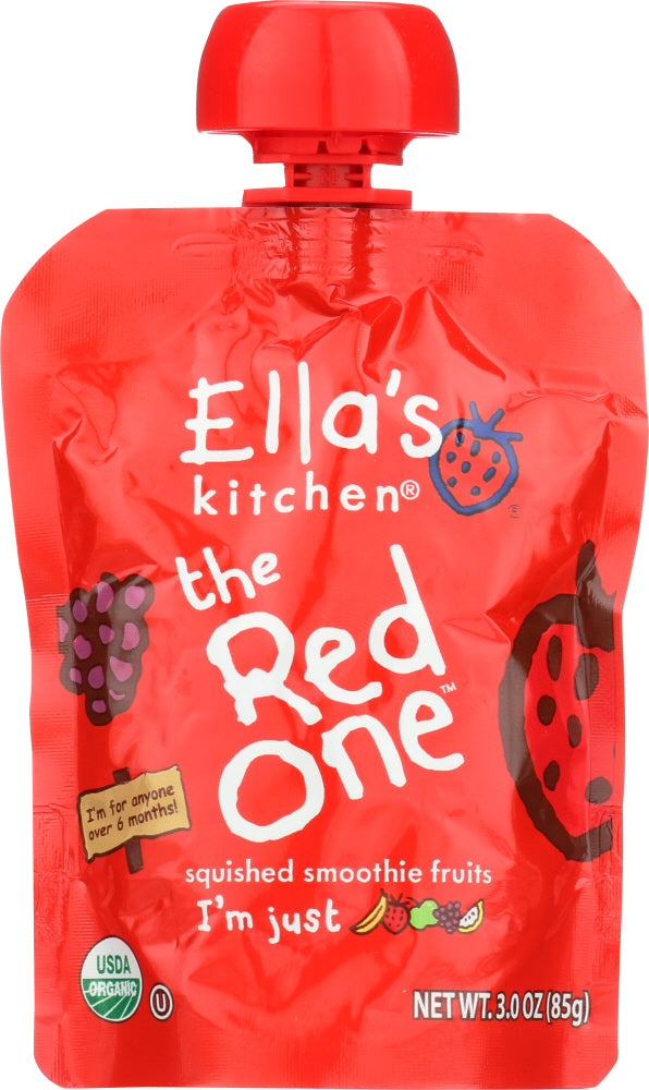 ELLA'S KITCHEN: The Red One Squished Smoothie Fruits, 3 oz - Vending Business Solutions