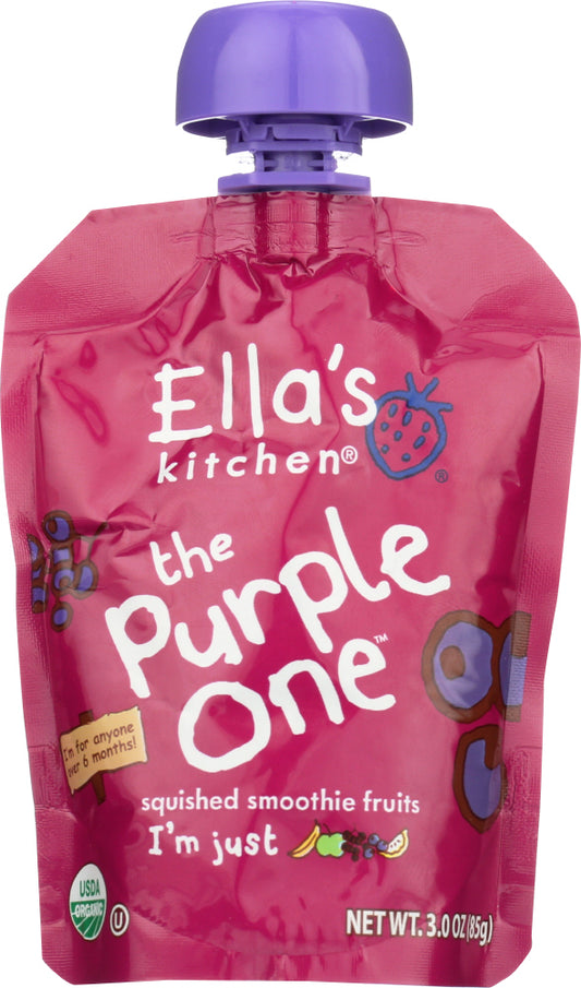 ELLAS KITCHEN: The Purple One Squished Smoothie Fruits, 3 oz - Vending Business Solutions