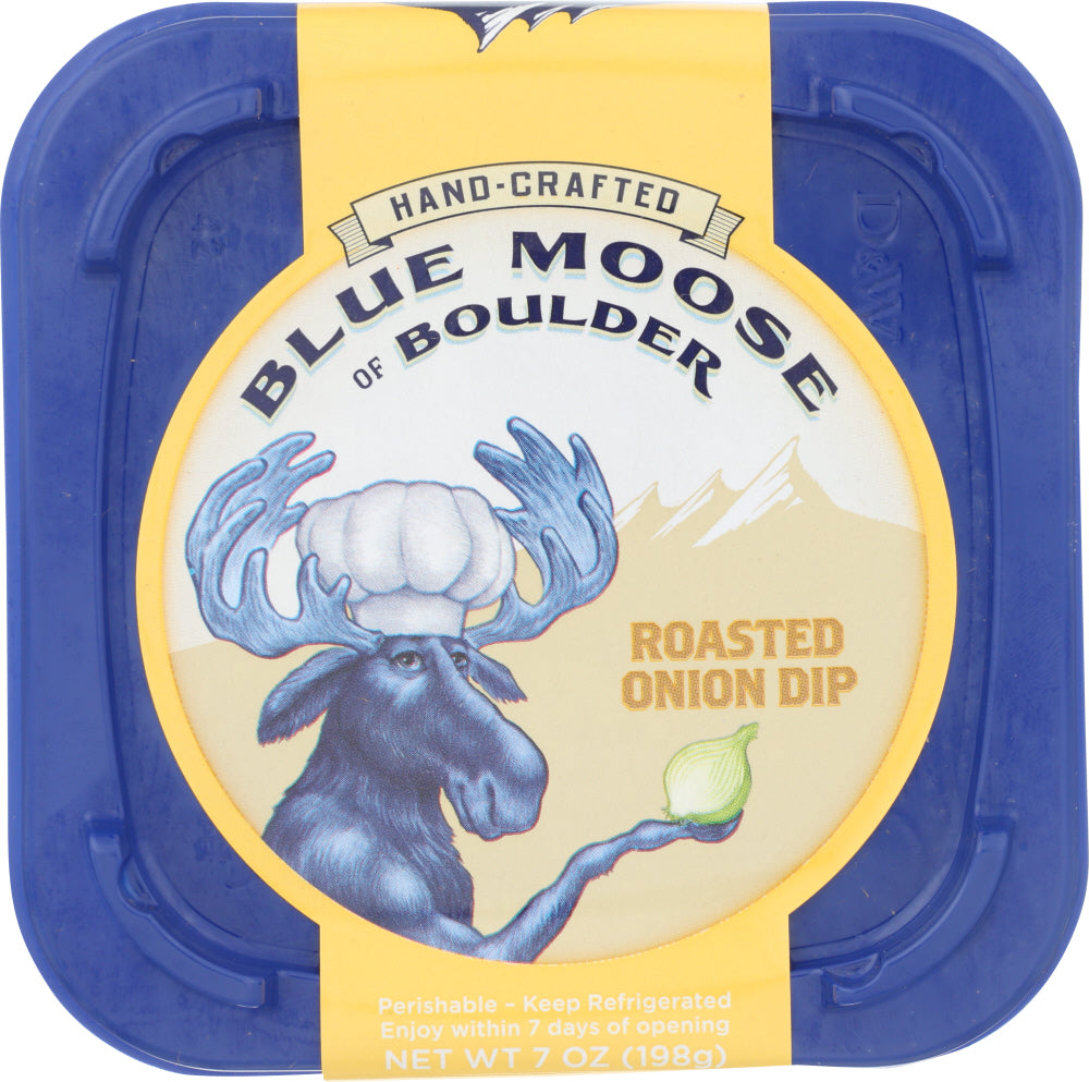 BLUE MOOSE OF BOULDER: Roasted Onion Dip, 7 oz - Vending Business Solutions