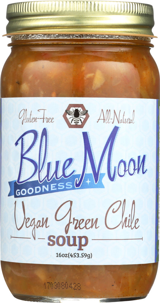 BLUE MOON GOODNESS: Soup Green Chile Vegan, 16 oz - Vending Business Solutions