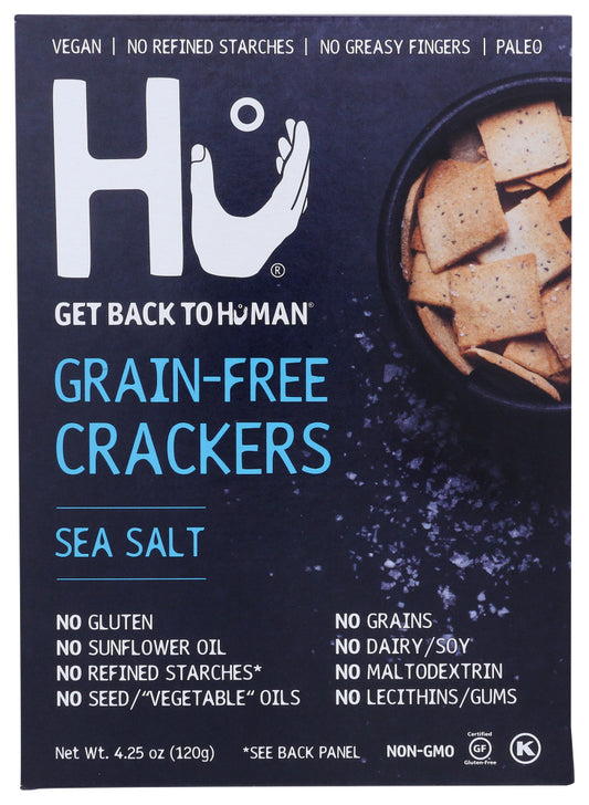 HU: Sea Salt Grain-Free Crackers, 4.25 oz - Vending Business Solutions