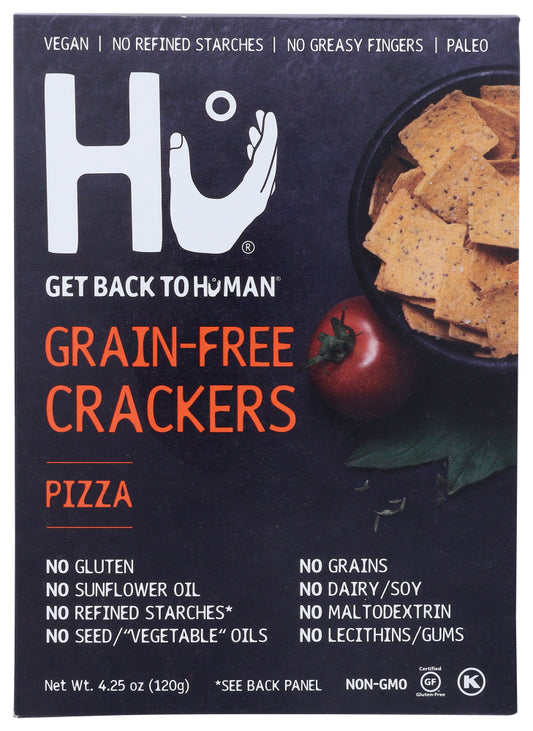 HU: Pizza Grain-Free Crackers, 4.25 oz - Vending Business Solutions
