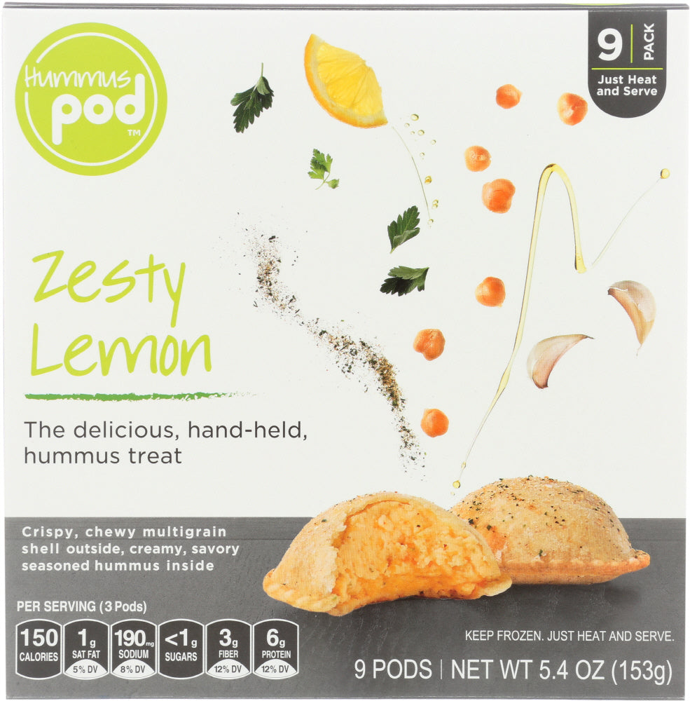 HUMMUS PODS: Zesty Lemon, 5.40 oz - Vending Business Solutions