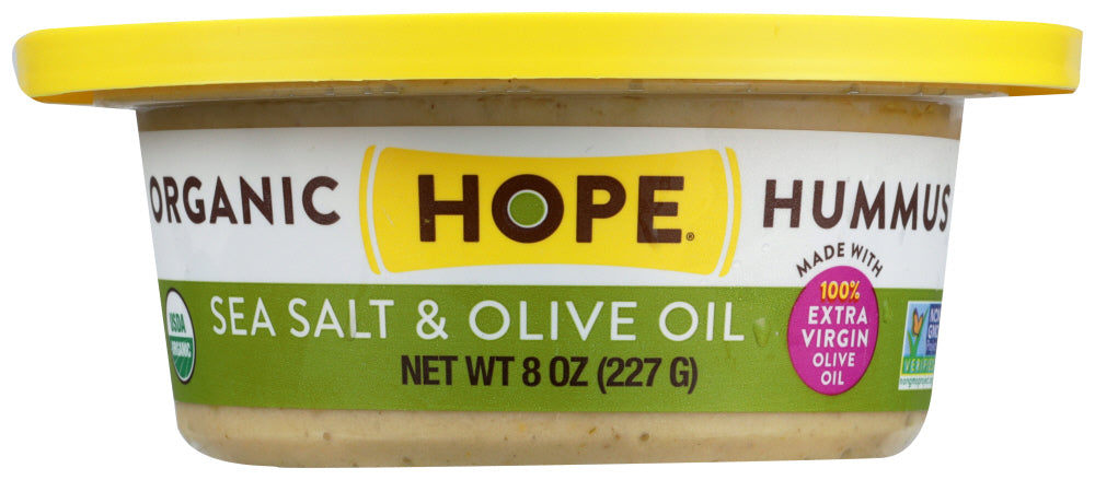 HOPE: Sea Salt & Olive Oil Hummus, 8 oz - Vending Business Solutions