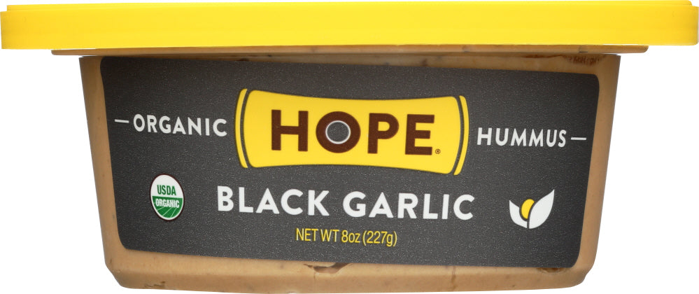 HOPE: Organic Hummus Black Garlic, 8 oz - Vending Business Solutions