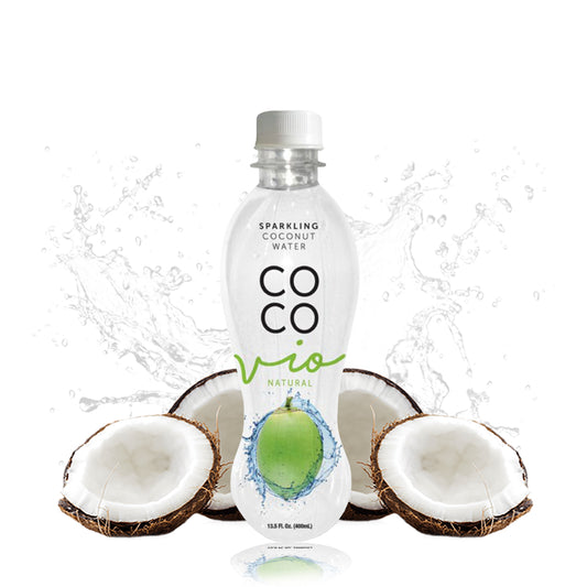 COCO VIO: Water Coconut Sparkling, 13.5 oz - Vending Business Solutions