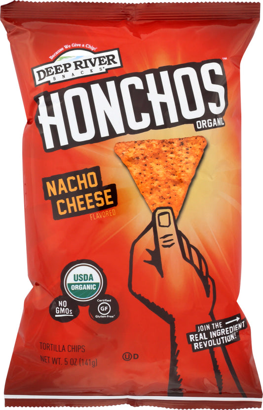 DEEP RIVER: Honchos Tortilla Chips Nachos, 5 oz - Vending Business Solutions