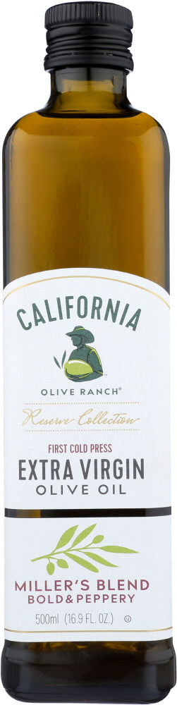 CALIFORNIA OLIVE RANCH: Extra Virgin Olive Oil Miller's Blend, 16.9 fl oz - Vending Business Solutions