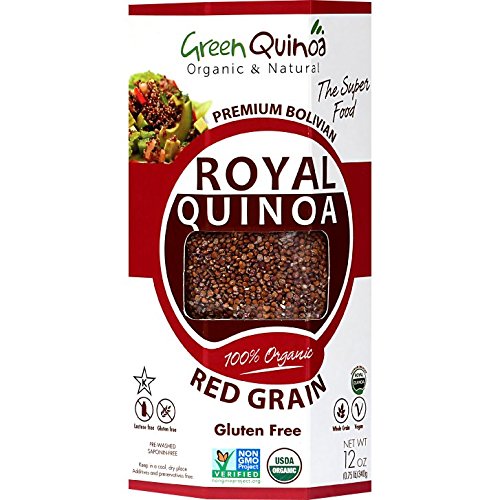 GREEN QUINOA: Quinoa Red Grain, 12 oz - Vending Business Solutions