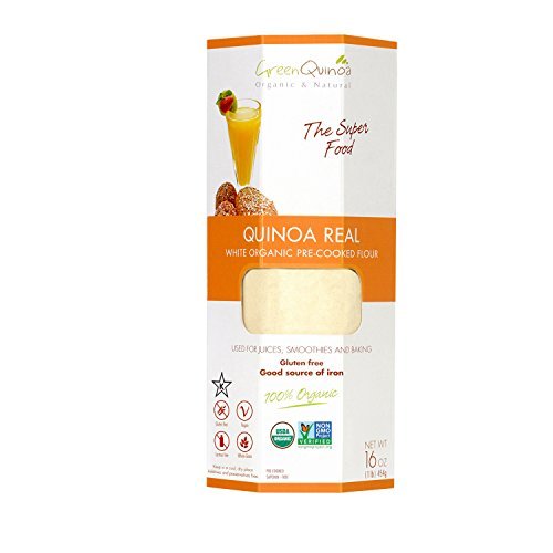 GREEN QUINOA: White Quinoa Real Pre Cooked Flour, 16 oz - Vending Business Solutions