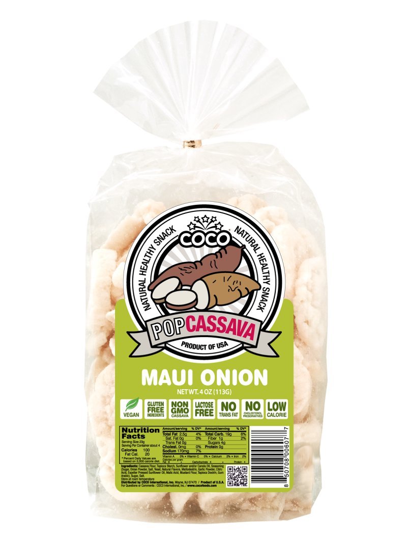 COCO LITE: Pop Cassava Maui Union, 4 oz - Vending Business Solutions