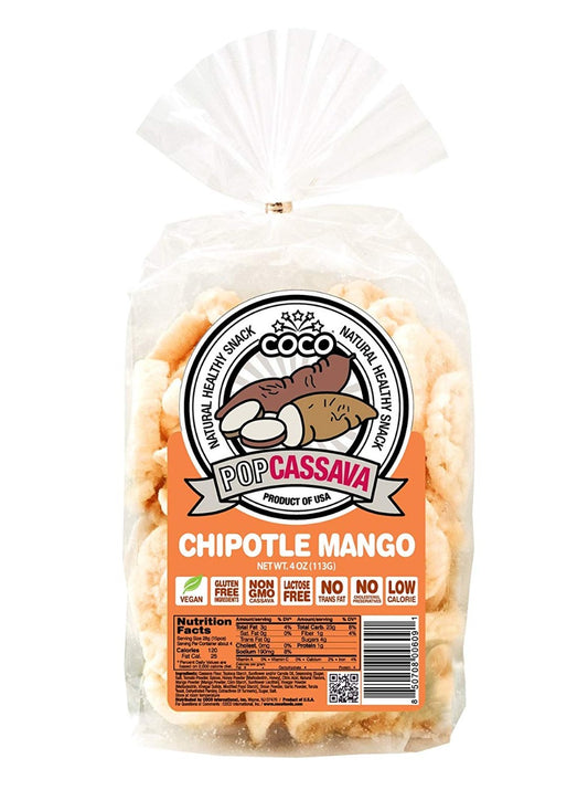 COCO LITE: Pop Cassava Chipotle Mango, 4 oz - Vending Business Solutions
