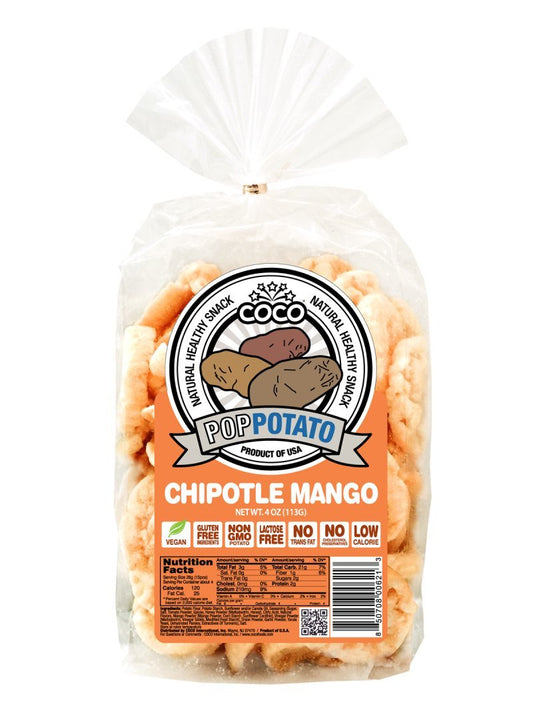 COCO LITE: Pop Potato Chipotle Mango, 4 oz - Vending Business Solutions