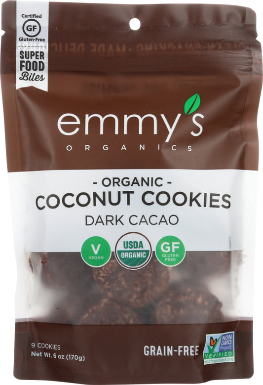 EMMYSORG: Dark Cacao Macaroons, 6 oz - Vending Business Solutions