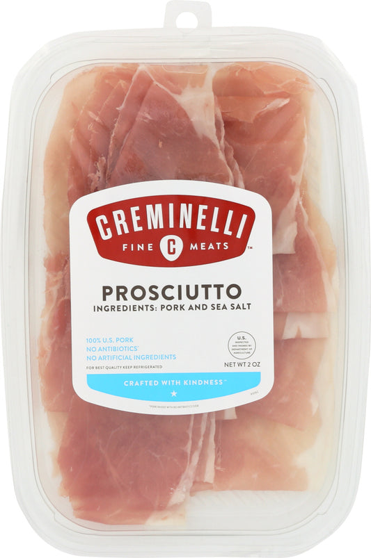 CREMINELLI FINE MEATS: Snack Sliced Prosciutto, 2 oz - Vending Business Solutions