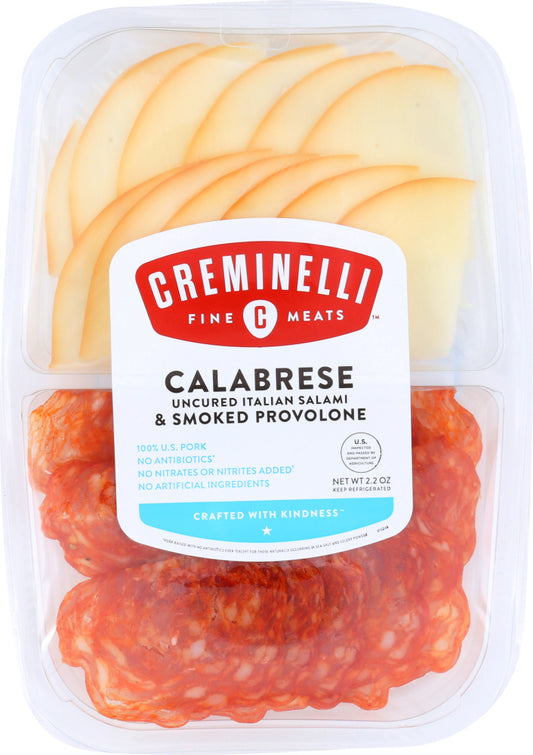 CREMINELLI FINE MEATS: Snack Calabrese Provolone, 2.2 oz - Vending Business Solutions