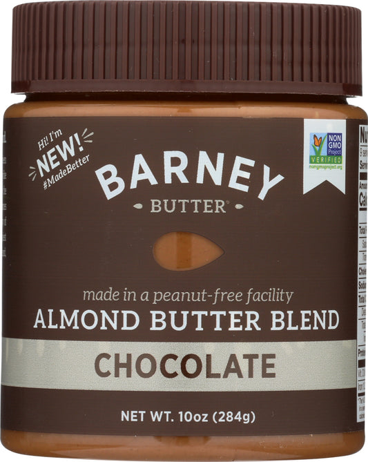 BARNEY BUTTER: Almond Butter Blend Chocolate, 10 oz - Vending Business Solutions