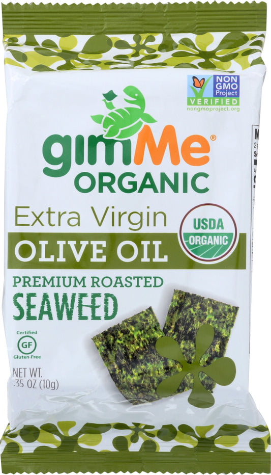 GIMME: Organic Premium Roasted Seaweed Extra Virgin Olive Oil, 0.35 oz - Vending Business Solutions
