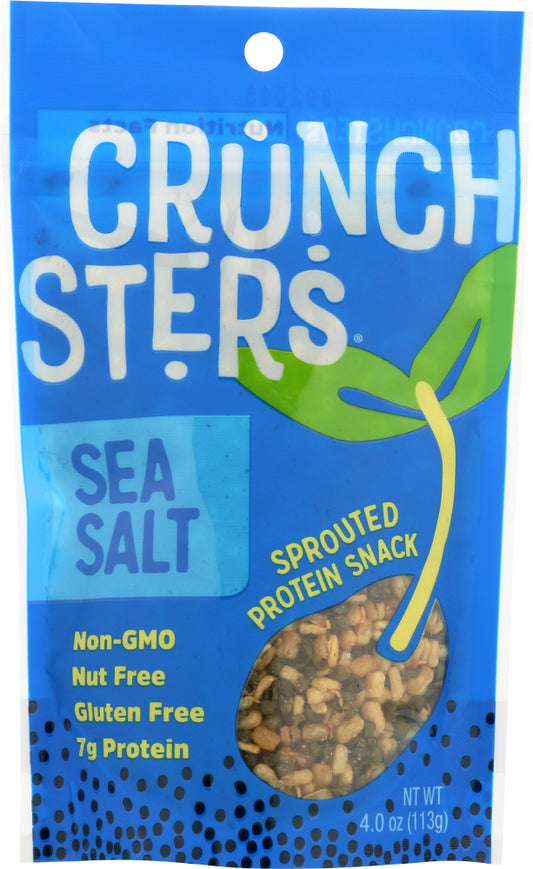 CRUNCHSTERS: Protein Snack Sea Salt, 4 oz - Vending Business Solutions