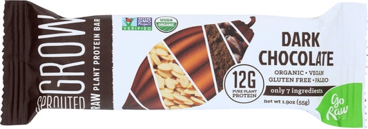 GO RAW: Dark Chocolate Protein Bar Organic, 1.9oz - Vending Business Solutions