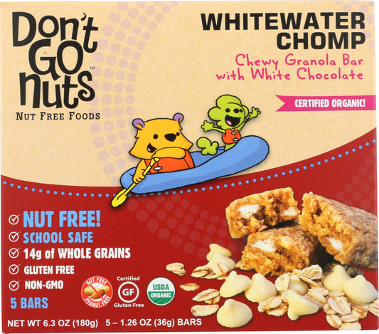 DONT GO NUTS: Whitewater Chomp Bar Multipack, 6.03 oz - Vending Business Solutions