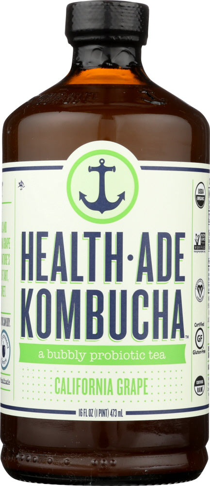 HEALTH ADE: California Grape Kombucha, 16 oz - Vending Business Solutions