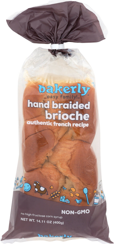 BAKERLY: Hand Braided Brioche, 14.11 oz - Vending Business Solutions