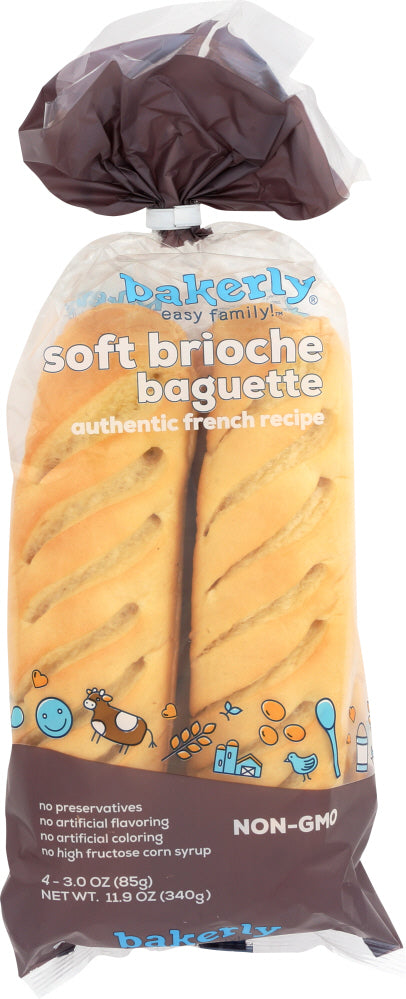 BAKERLY: Soft Baguette Brioche, 12 oz - Vending Business Solutions