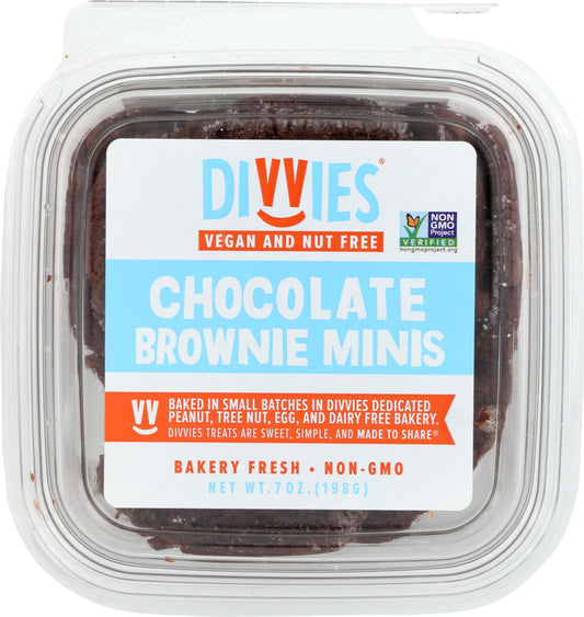 DIVVIES: Cookie Mini Brownie, 7 oz - Vending Business Solutions