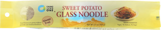 CHUNG JUNG: Sweet Potato Glass Noodle, 3.5 oz - Vending Business Solutions
