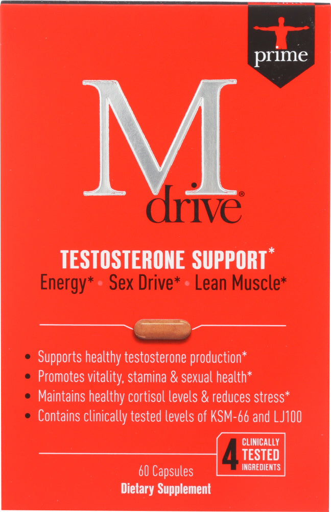 DREAMBRANDS: Mdrive Prime Testosterone Support, 60 tablets - Vending Business Solutions