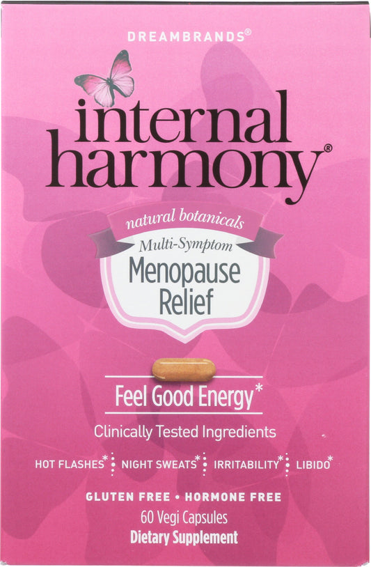 DREAMBRANDS: Internal Harmony Menopause Relief, 60 caps - Vending Business Solutions