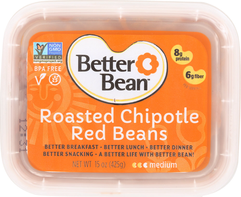 BETTER BEAN: Roasted Chipotle Bean Dip, 15 oz - Vending Business Solutions