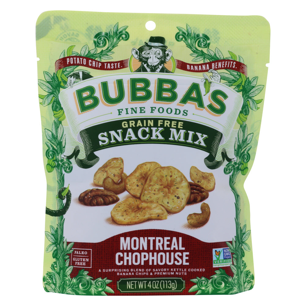 BUBBA'S FINE FOODS: Montreal Chophouse Snack Mix, 4 oz - Vending Business Solutions