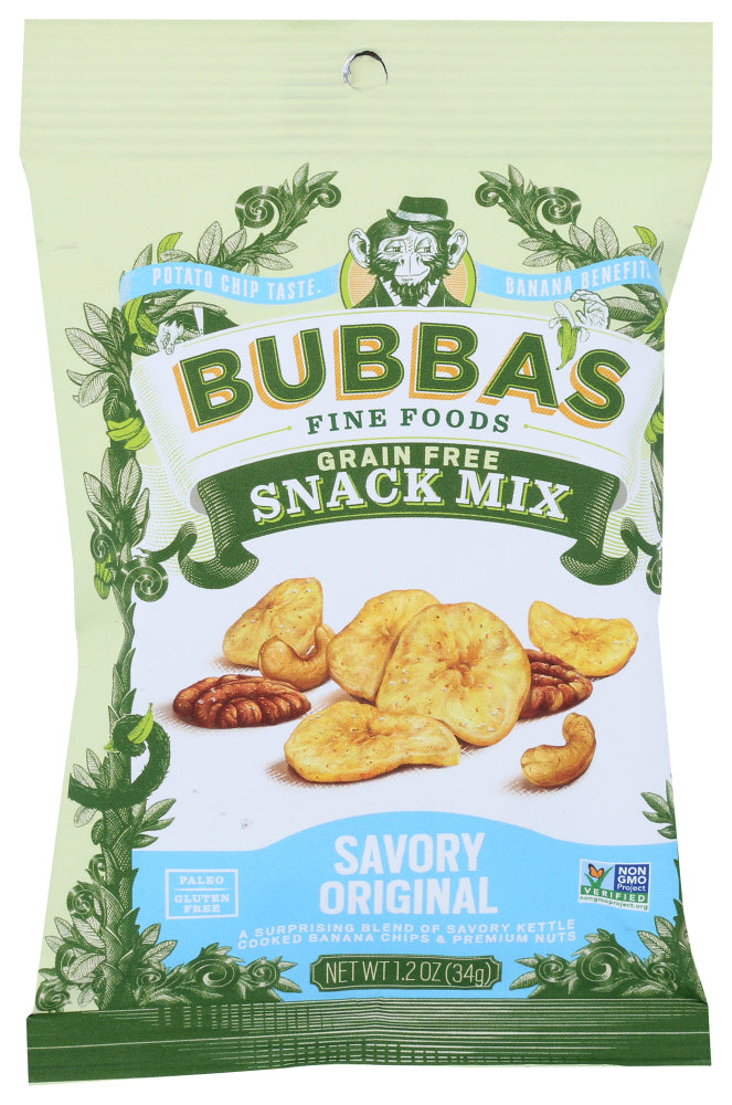 BUBBA'S FINE FOODS: Savory Original Snack Mix, 1.20 oz - Vending Business Solutions