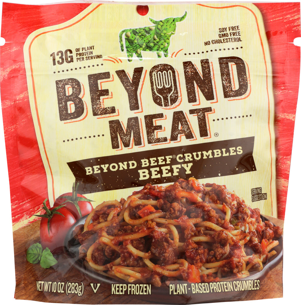 BEYOND MEAT: Meatless Beef Crumbles Beefy, 10 oz - Vending Business Solutions
