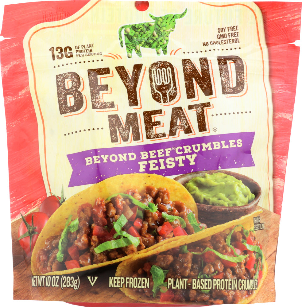 BEYOND MEAT: Meatless Beef Feisty Crumble, 10 oz - Vending Business Solutions