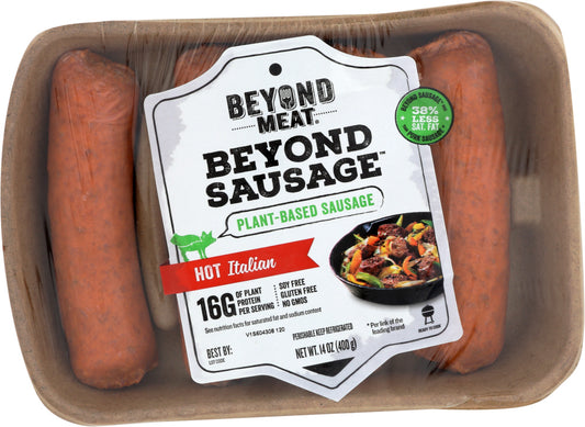 BEYOND MEAT: Beyond Sausage Hot Italian, 14 oz - Vending Business Solutions