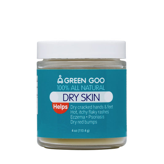 GREEN GOO: Salve Dry Skin Care Jar, 4 oz - Vending Business Solutions