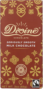 DIVINE CHOCOLATE:  Milk Chocolate Bar, 3 oz - Vending Business Solutions